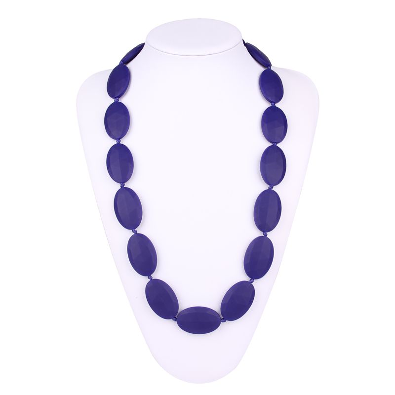 silicone teething necklace for mom