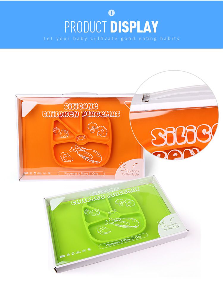 silicone placemat baby packing