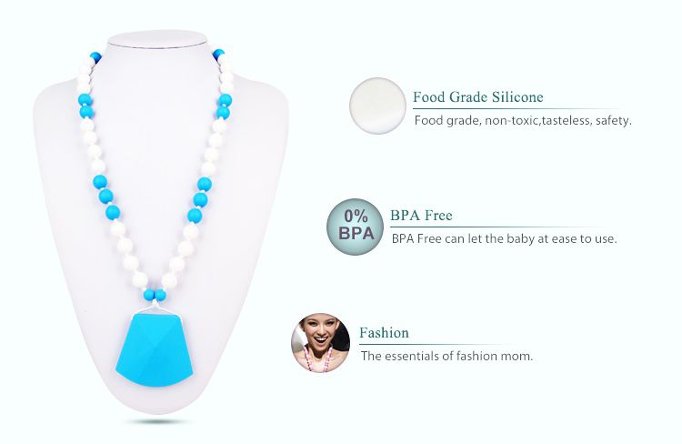 Cheap Silicone Teething Necklace wholesale