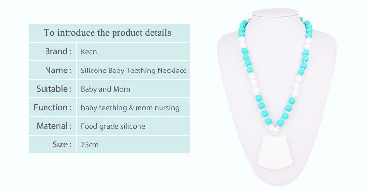 Teething Necklace Silicone