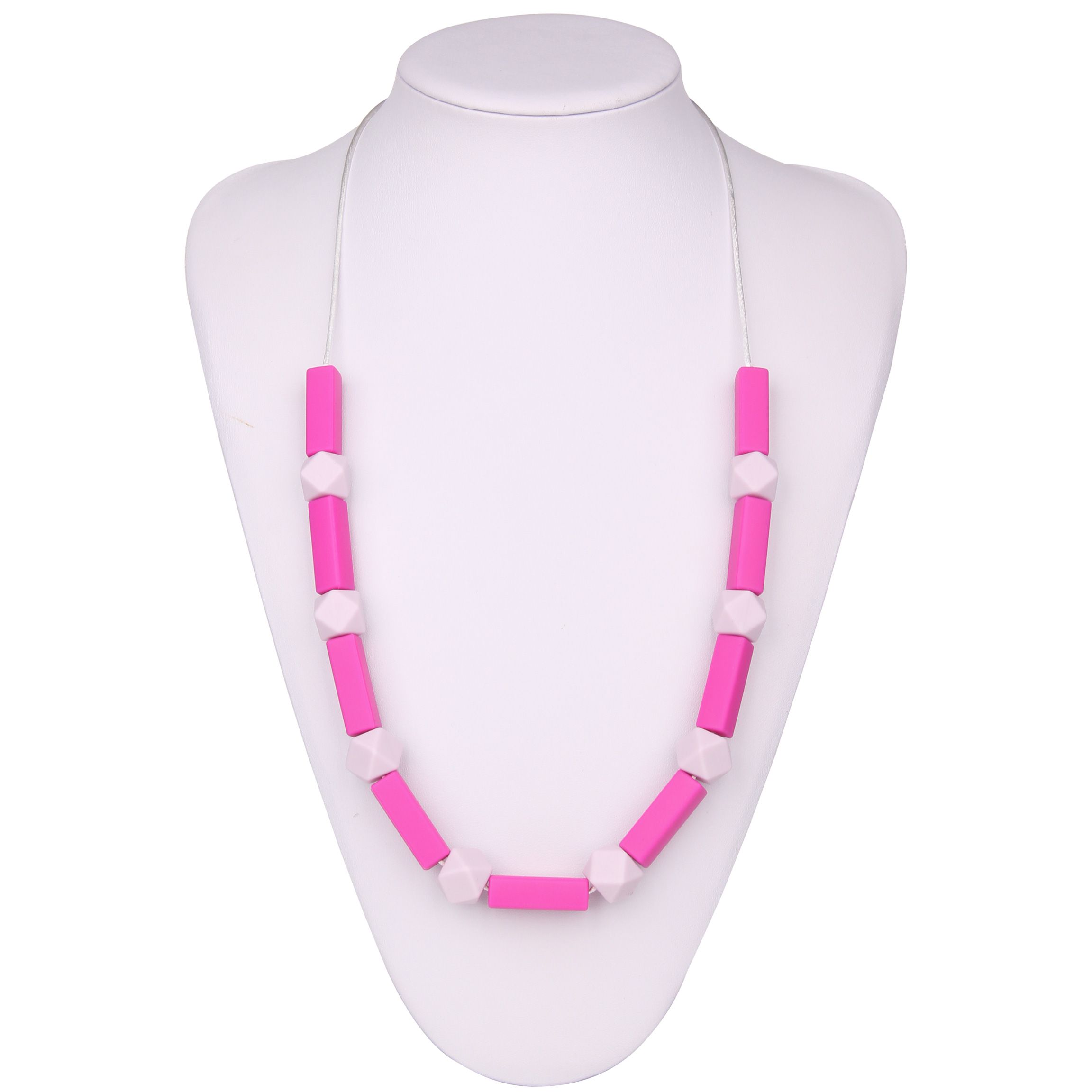 silicone necklace teething