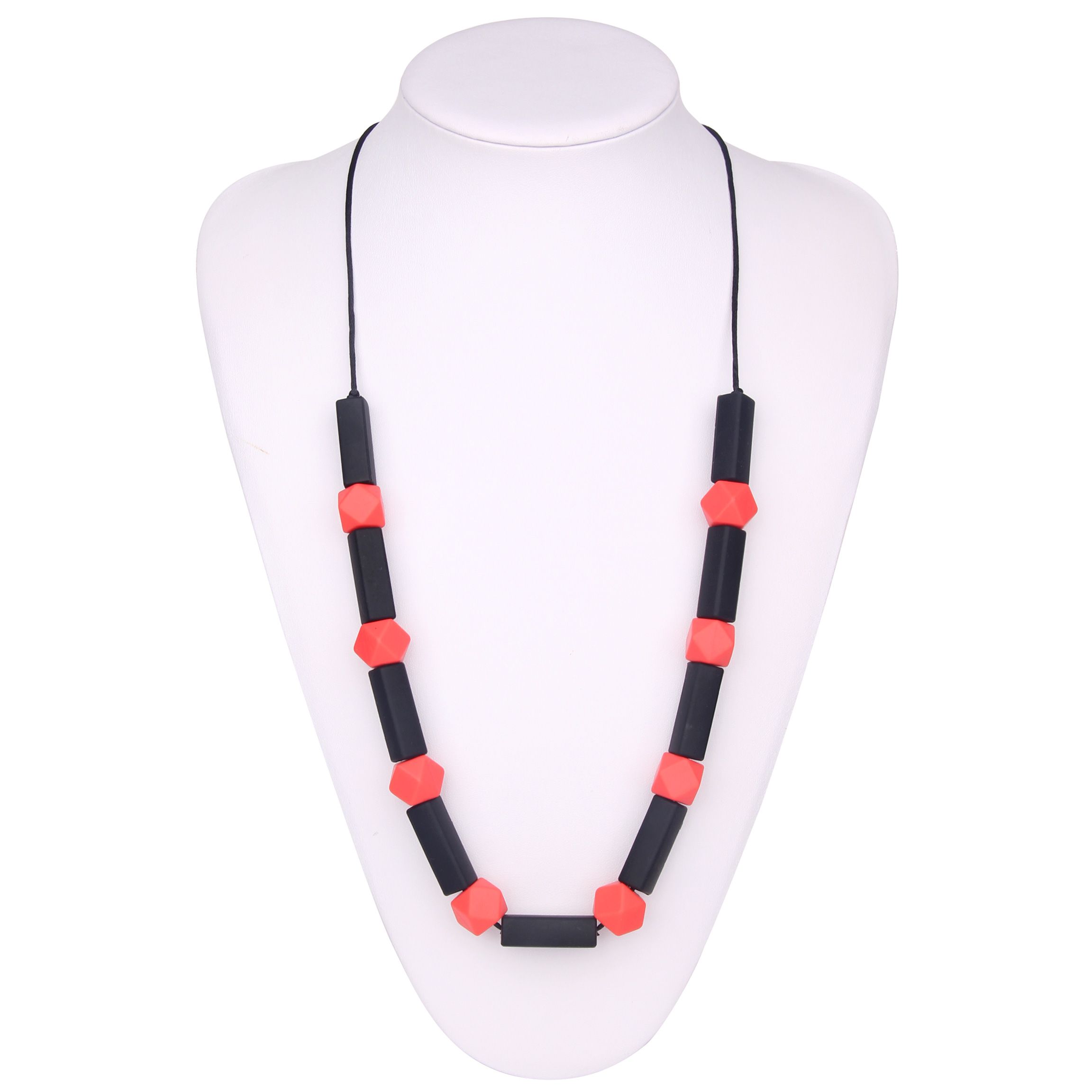 silicone necklace teething