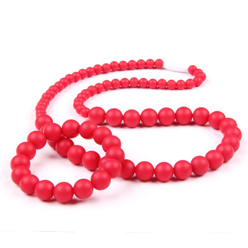teething necklace for mom silicone