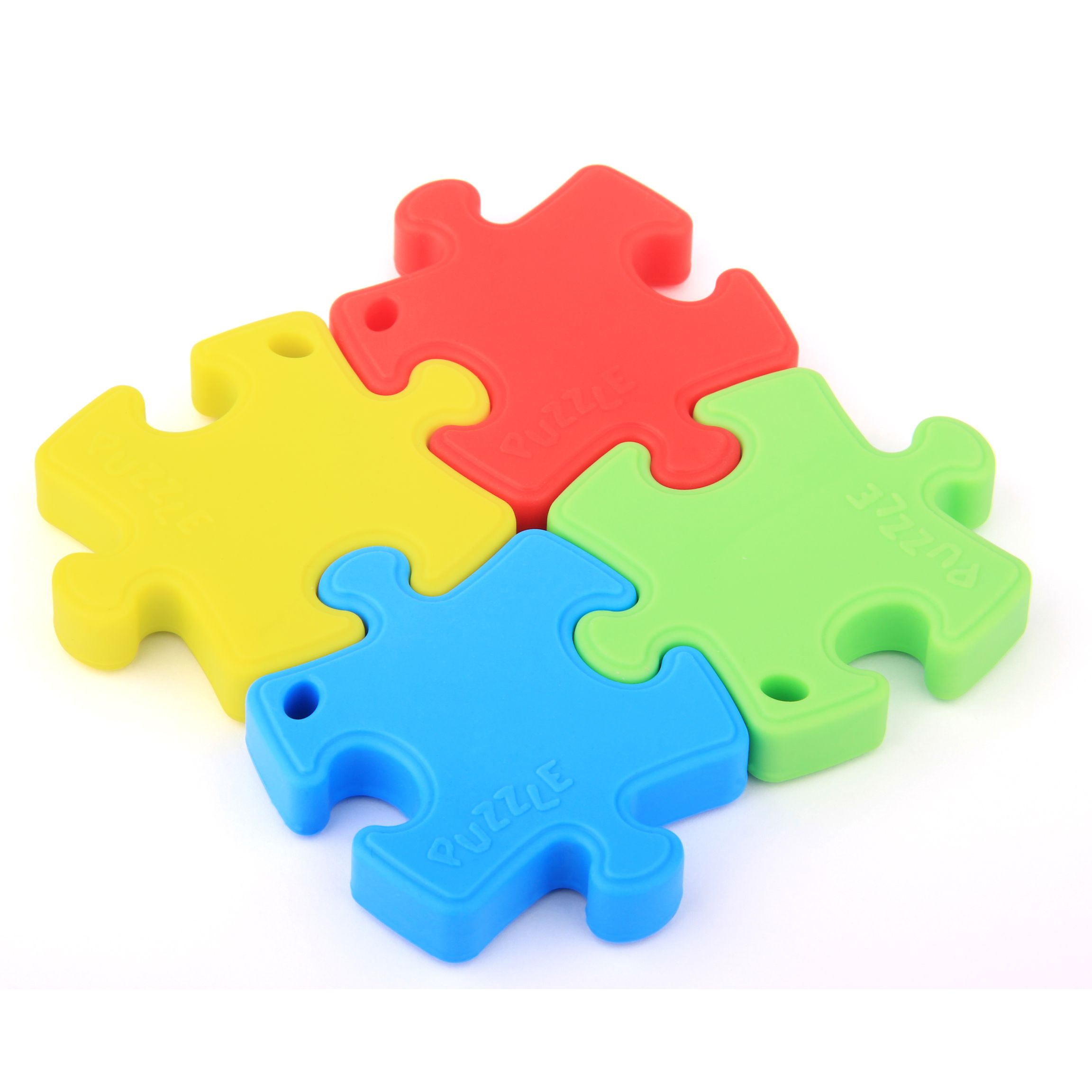 silicone teether jigsaw puzzles