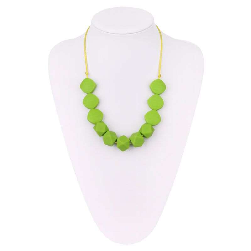 Silicone baby necklace for teething, wholesale teething necklace|baby