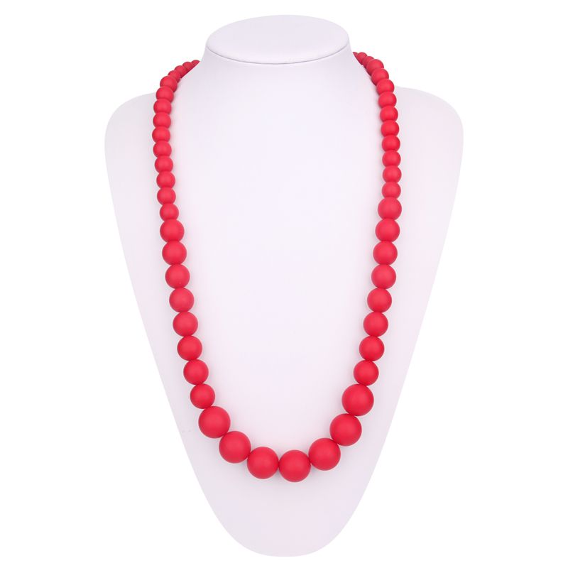 silicone teething necklaces