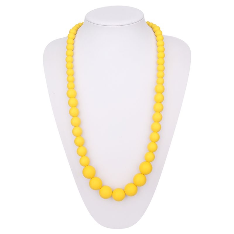 silicone teething necklaces