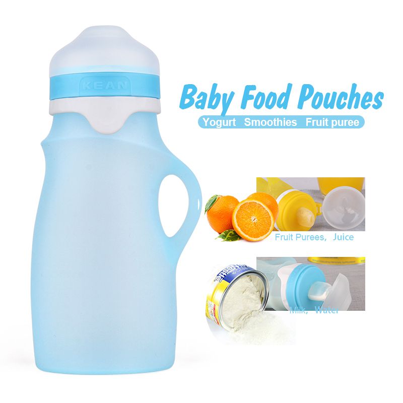 silicone baby food pouches