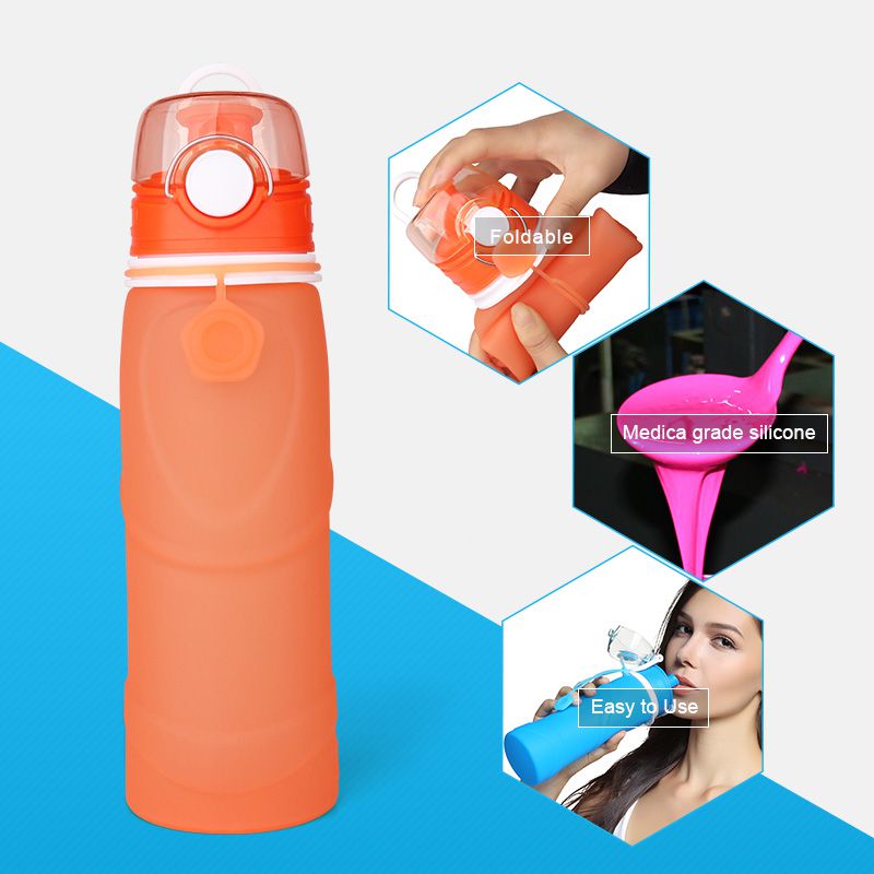 Silicone water bottle