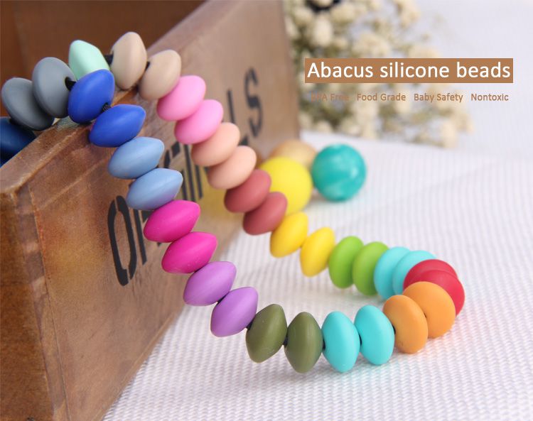 custom silicone beads