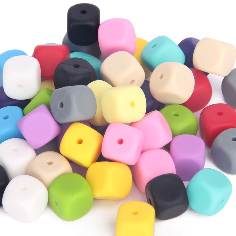 silicone beads teething