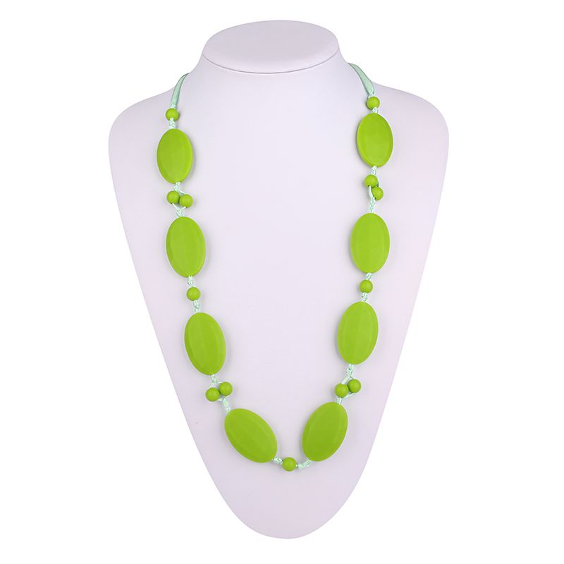 silicone teething necklace