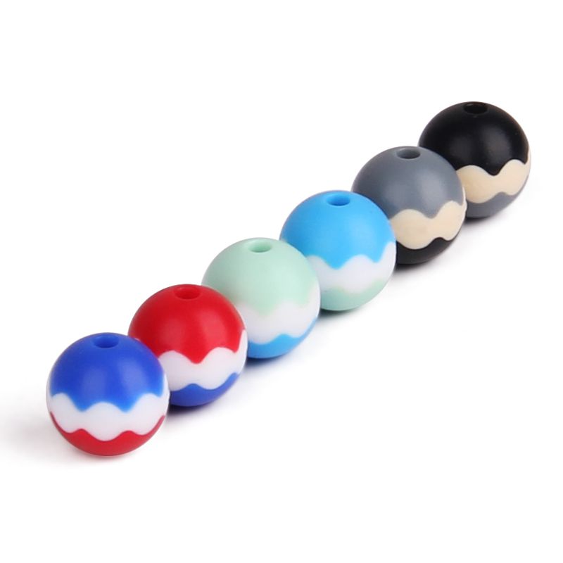silicone beads for teething wholesale