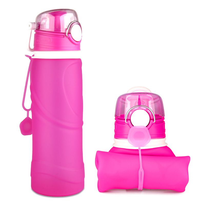 eco squeeze silicone water bottle