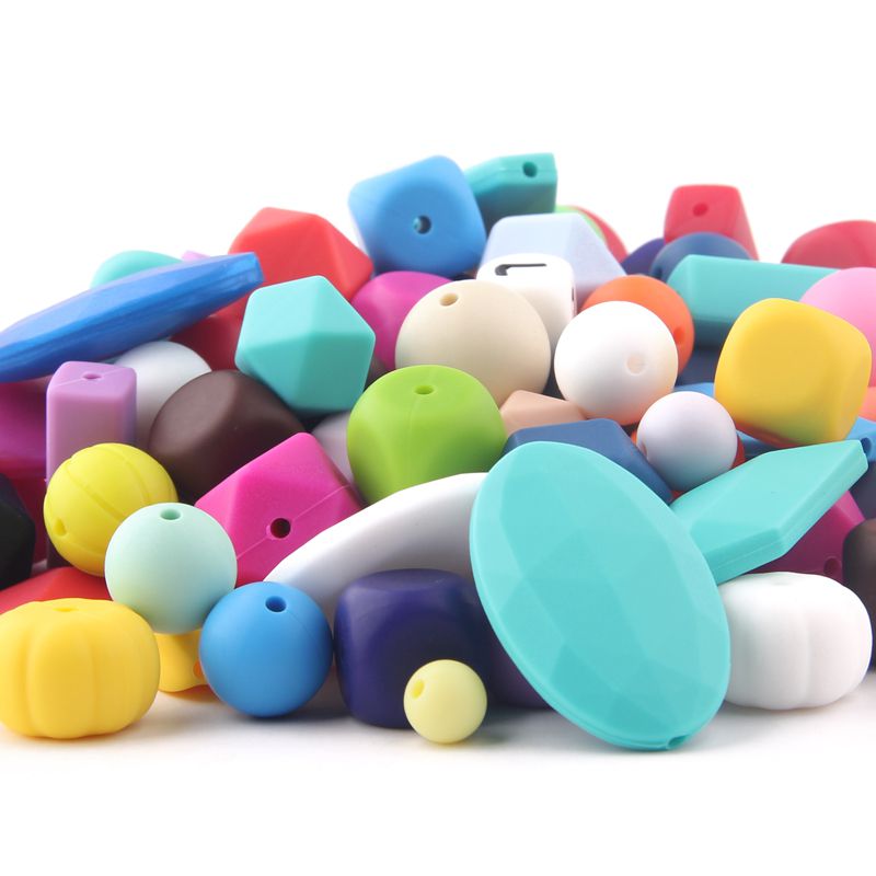 Bpa Free Silicone Beads for teething