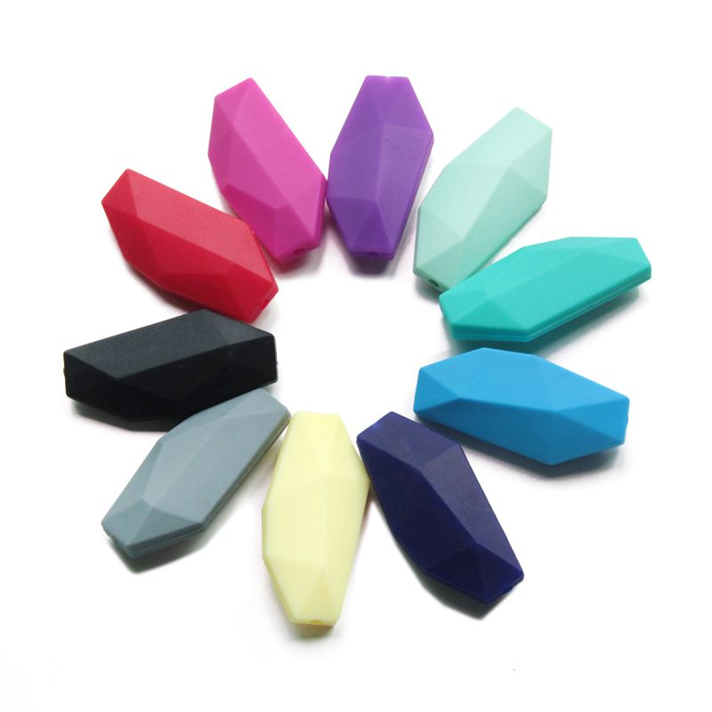 silicone necklace beads