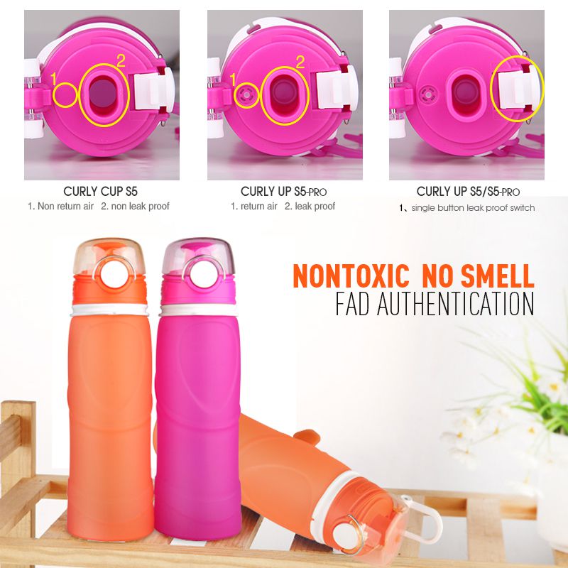 rollable water bottle