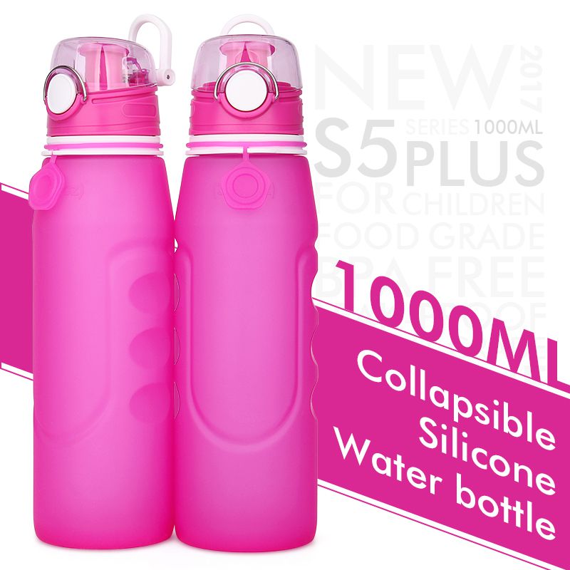 wide mouth collapsible water bottle