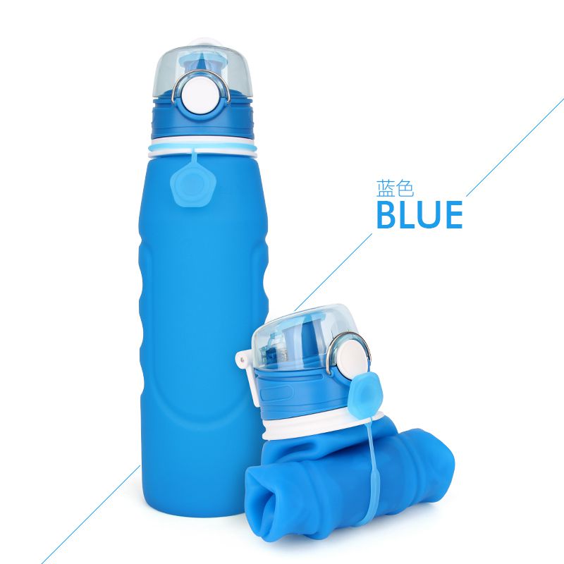 silicone roll up water bottle