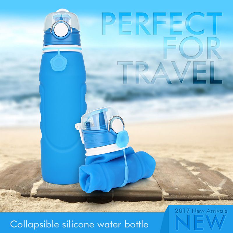 collapsible water bottle 1 litre