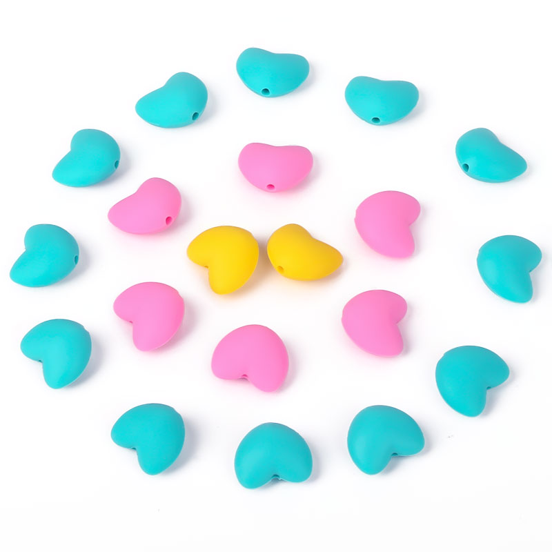 loose silicone teething beads