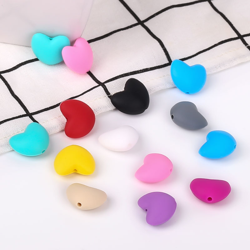 loose silicone teething beads