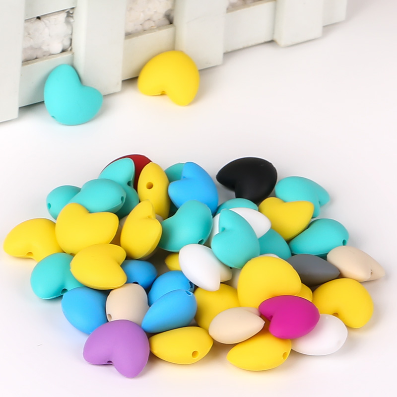 loose silicone teething beads