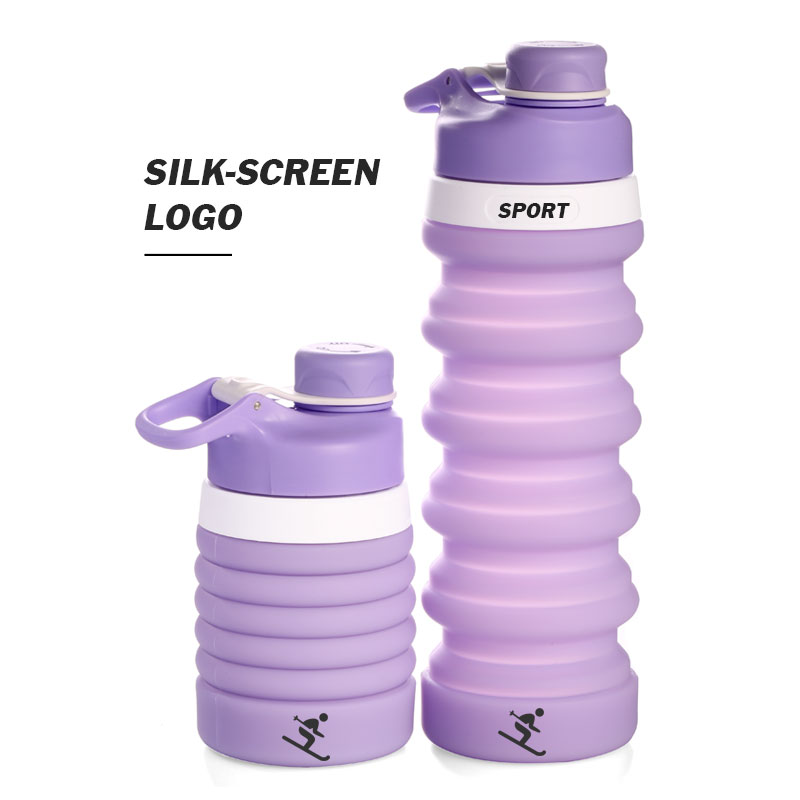 Promotional collapsible water bottles