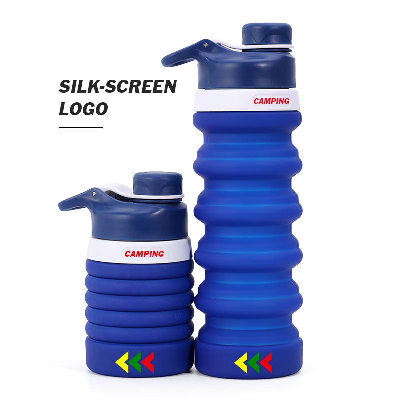 Promotional collapsible water bottles