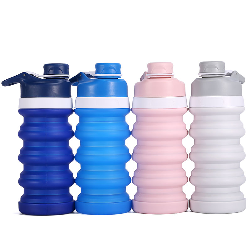 collapsible silicone water bottle S