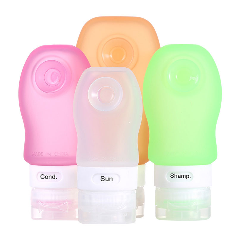 silicone travel containers