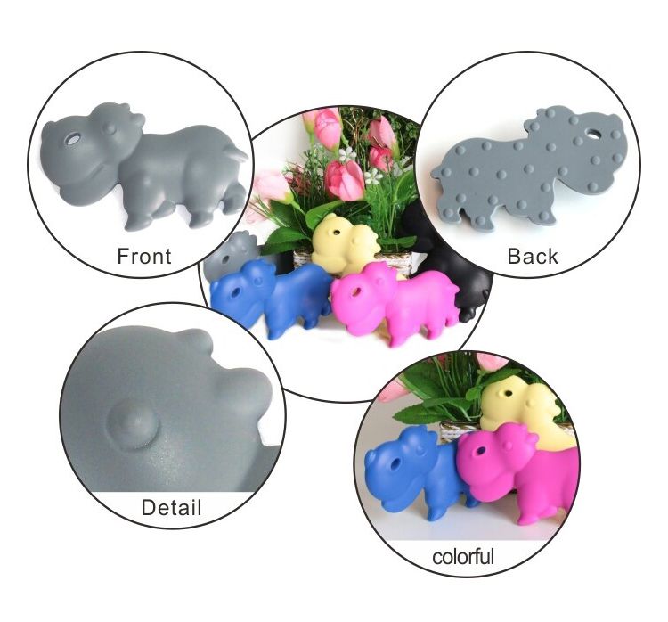 nontoxic bpa free silicone toys for baby teether