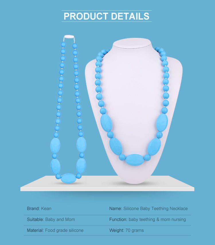 silicone beads necklace