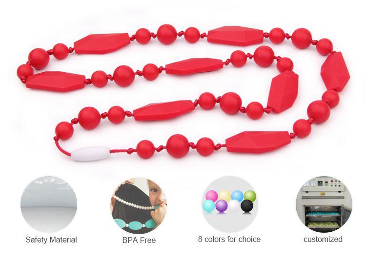 Silicone teething jewellery wholesale