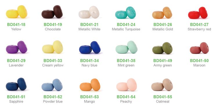 loose beads for crafts, silicone beads for sale