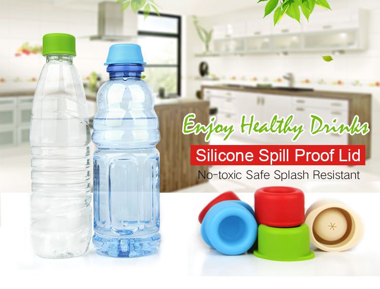 Silicone spill proof lid for your kids, food grade silicone lid