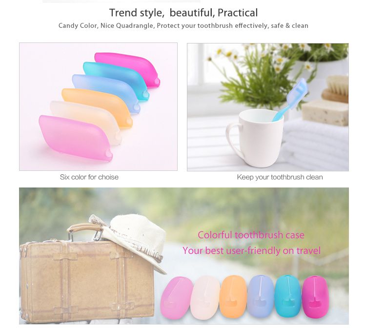Food grade Toothbrush covers silicone Great for Home