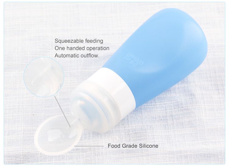 By combining the spoon and food container into one product, Squeeze makes one-handed feeding a snap