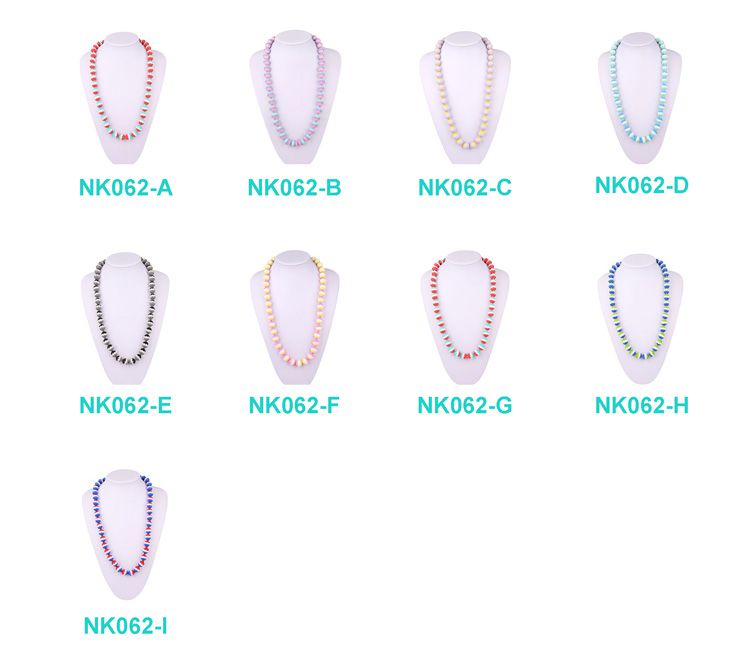 silicone teething jewelry