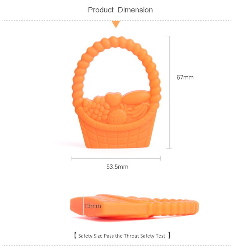 best silicone teething toys for babies, bpa free and FDA approved fruit basket baby teething toys 2017,  the best Teething Toys in Best Sellers.