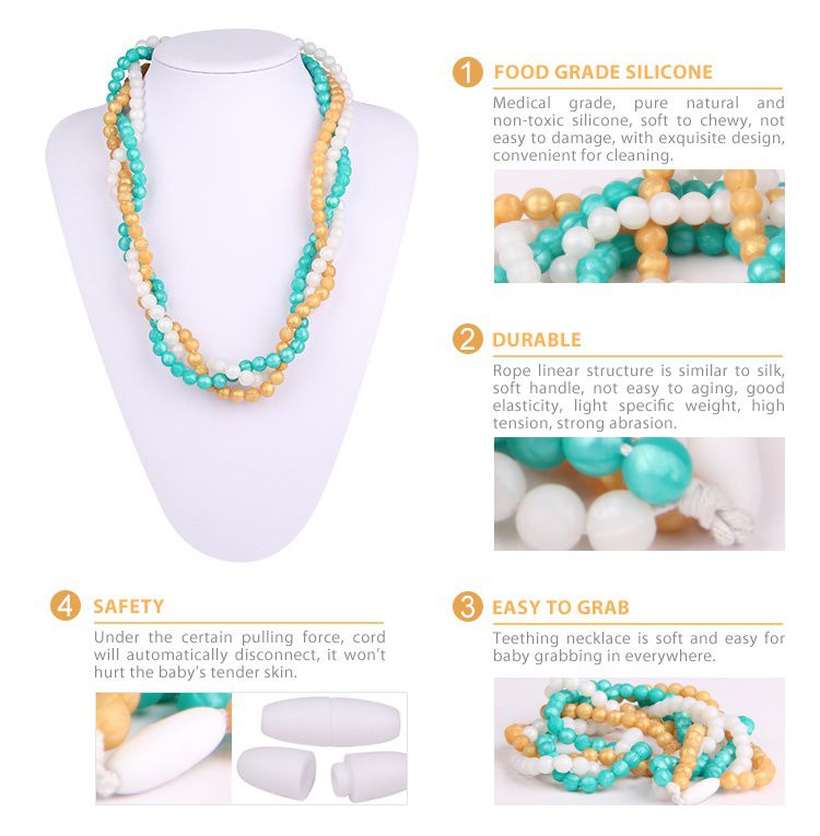 nursing teething necklace