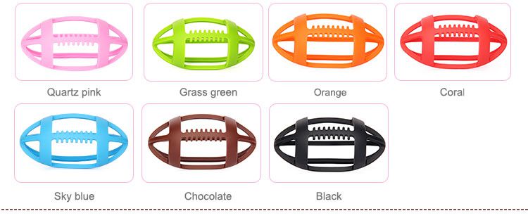 New Football Silicone Teether 2017