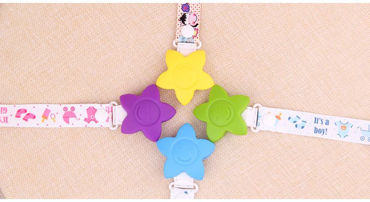 Teethers Pacifier Clip for Boys & Girls