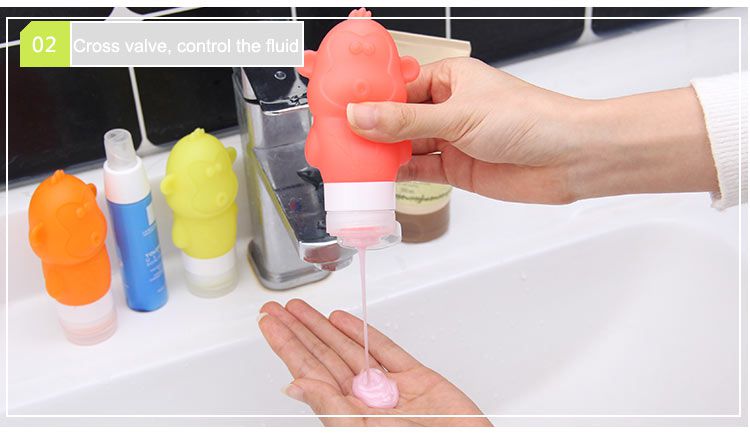 Portable Silicone Travel Bottles Set