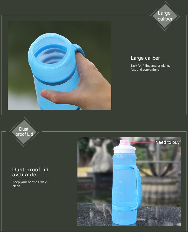 easy to carry running water bottle