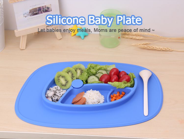 Silicone Baby Plate