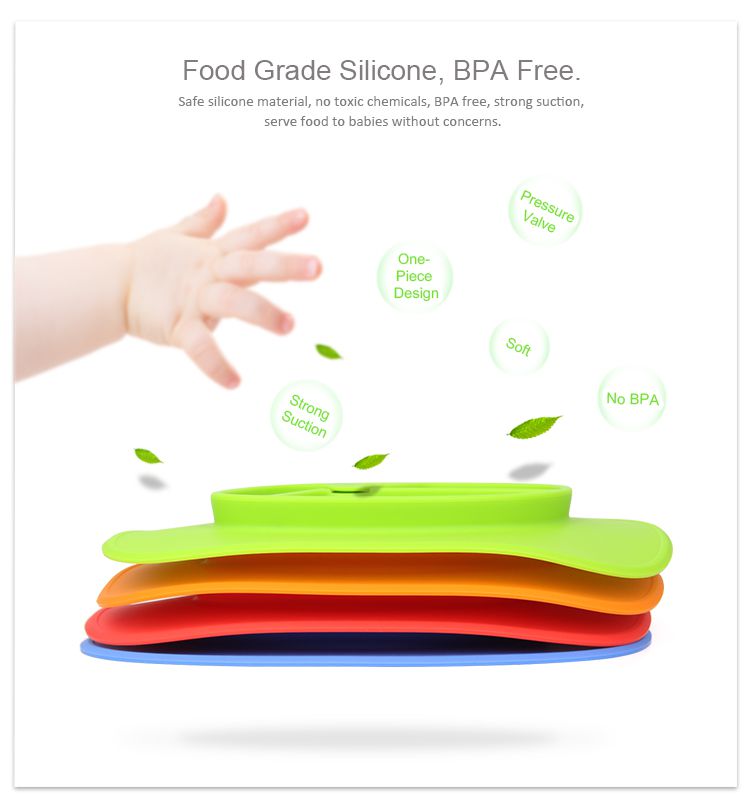 food grade silicone baby placemat