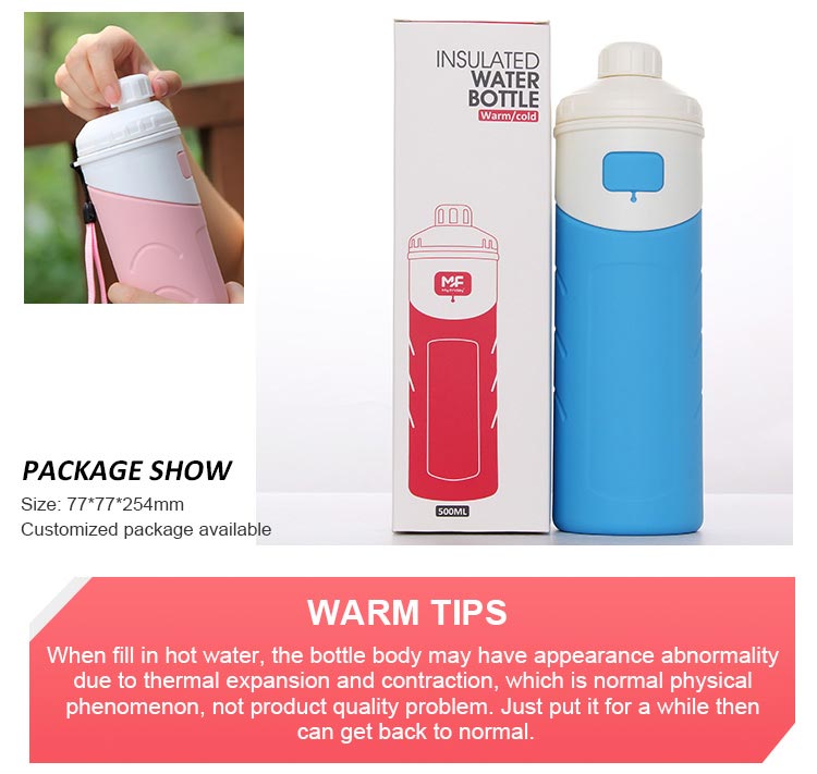 insulated hot water bottle