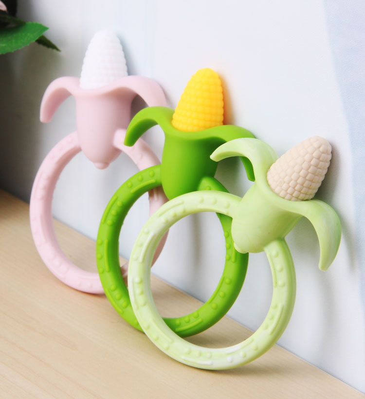 silicone Corn cob teether