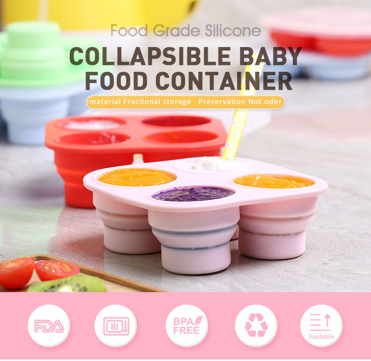 Collapsible Food Storage Containers